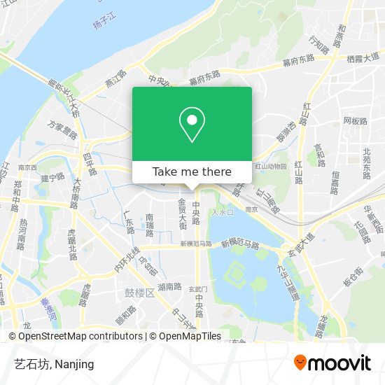 艺石坊 map