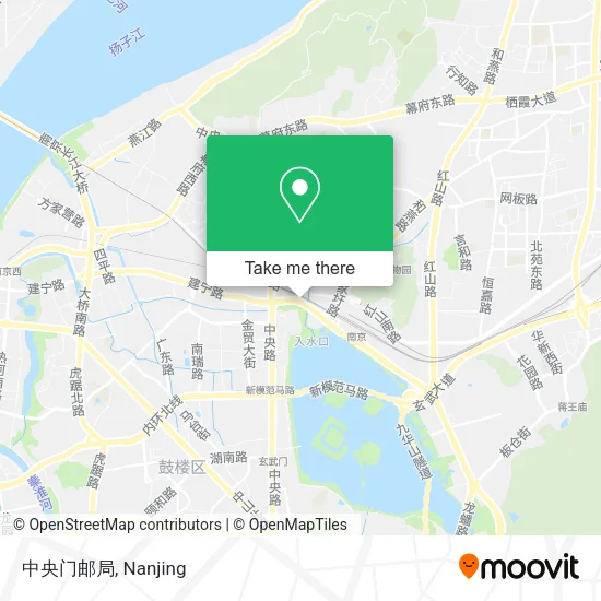 中央门邮局 map