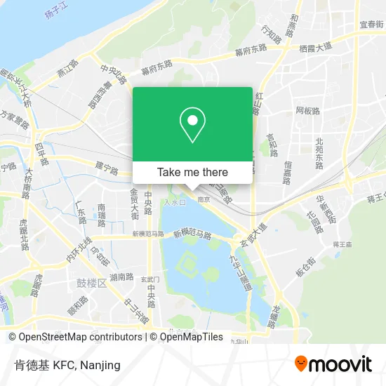 肯德基 KFC map