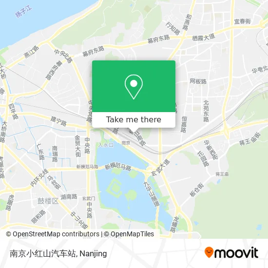 南京小红山汽车站 map