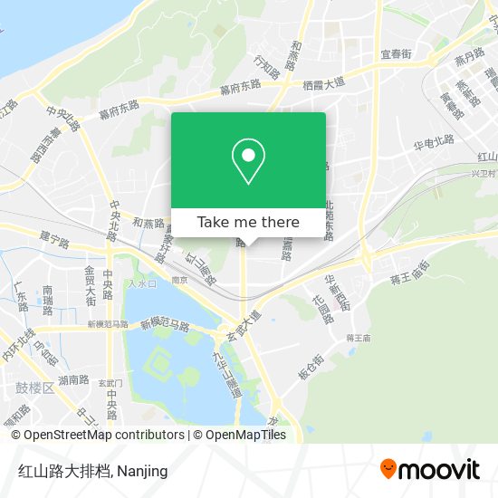红山路大排档 map