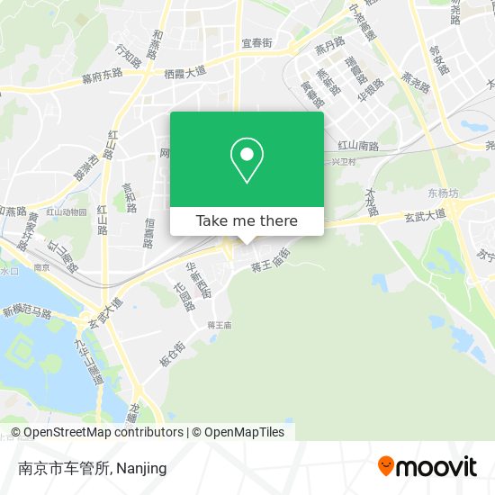 南京市车管所 map