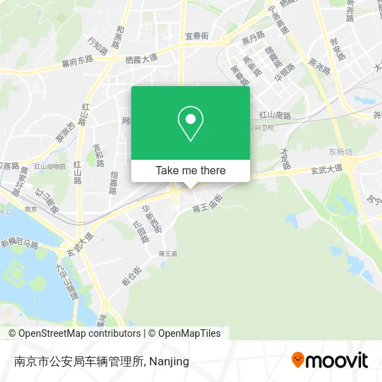 南京市公安局车辆管理所 map