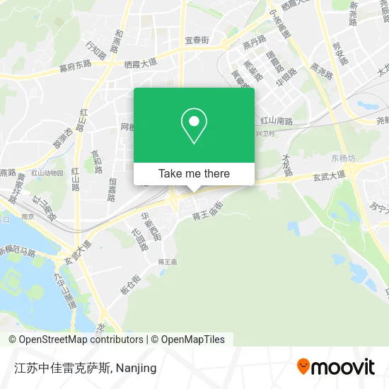 江苏中佳雷克萨斯 map