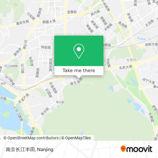 南京长江丰田 map