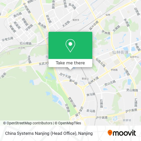 China Systems Nanjing (Head Office) map
