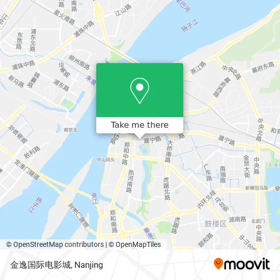 金逸国际电影城 map