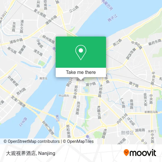 大观视界酒店 map