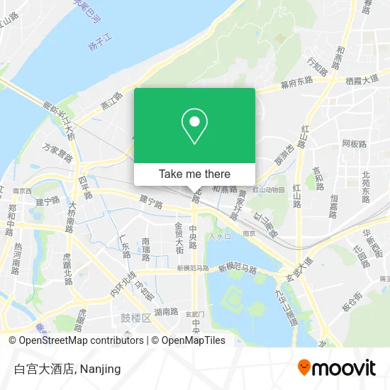 白宫大酒店 map