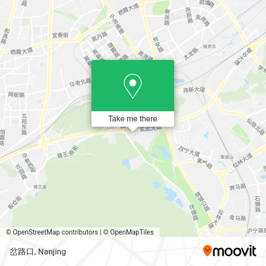 岔路口 map