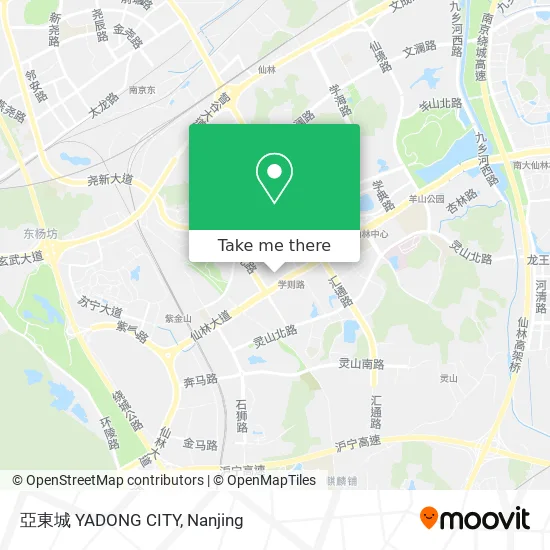 亞東城 YADONG CITY map