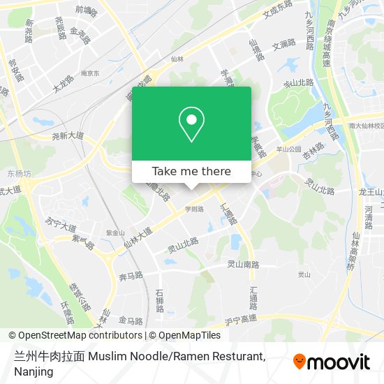 兰州牛肉拉面 Muslim Noodle / Ramen Resturant map