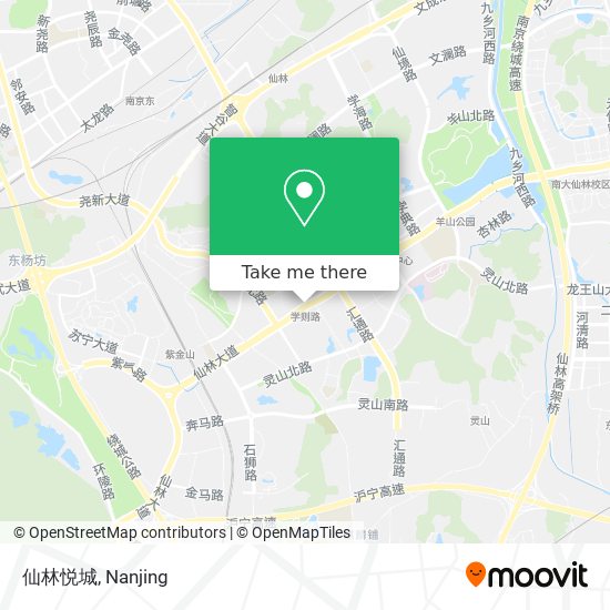仙林悦城 map