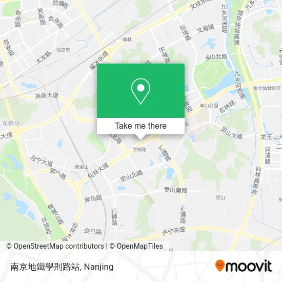南京地鐵學則路站 map
