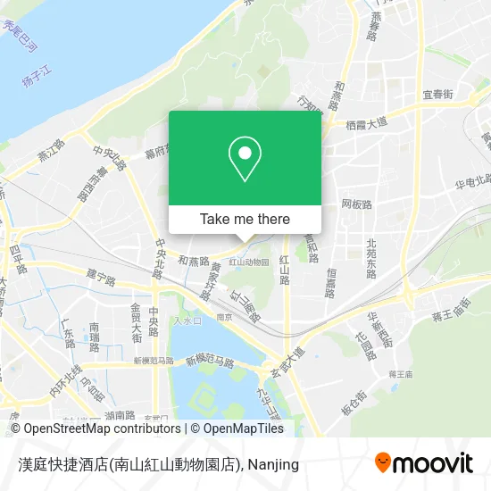 漢庭快捷酒店(南山紅山動物園店) map