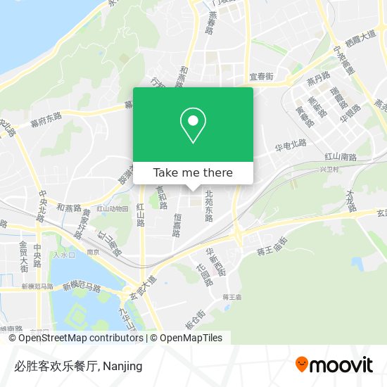 必胜客欢乐餐厅 map