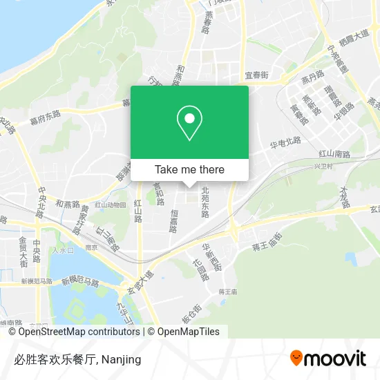 必胜客欢乐餐厅 map