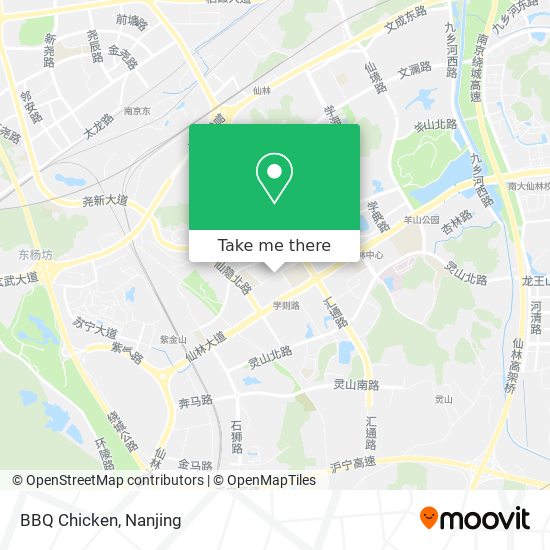 BBQ Chicken map