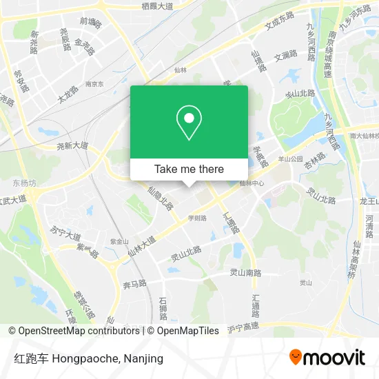 红跑车 Hongpaoche map