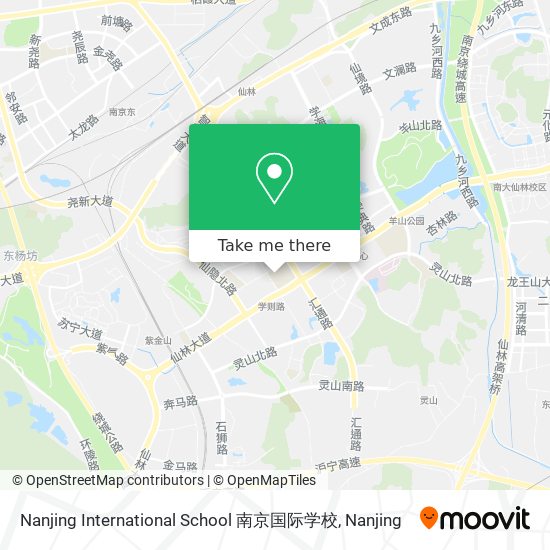 Nanjing International School 南京国际学校 map