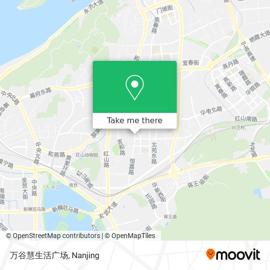 万谷慧生活广场 map
