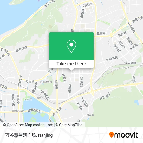 万谷慧生活广场 map