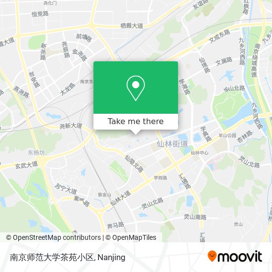 南京师范大学茶苑小区 map