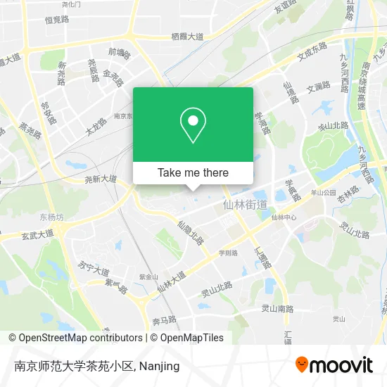 南京师范大学茶苑小区 map