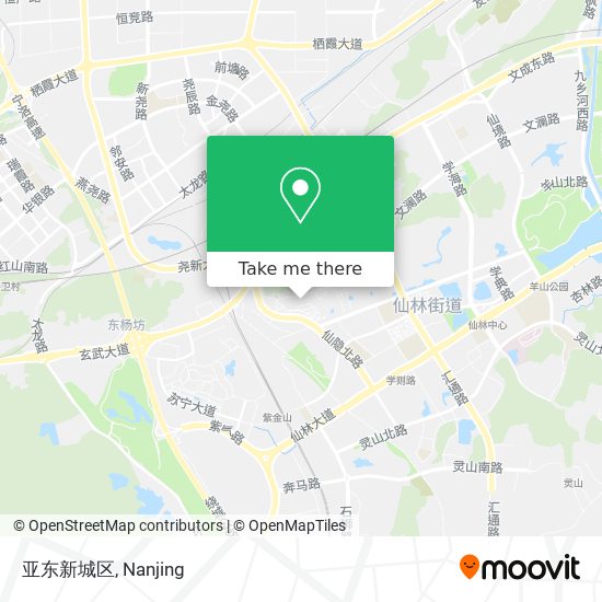 亚东新城区 map