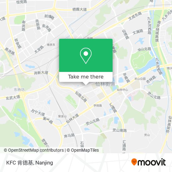 KFC 肯德基 map