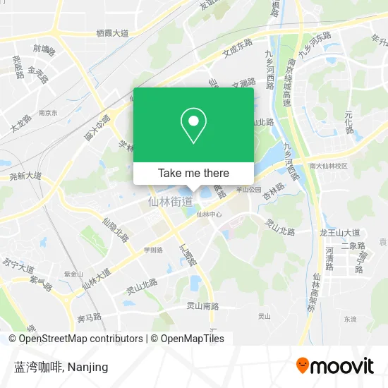 蓝湾咖啡 map