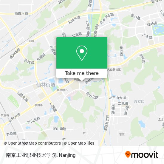 南京工业职业技术学院 map