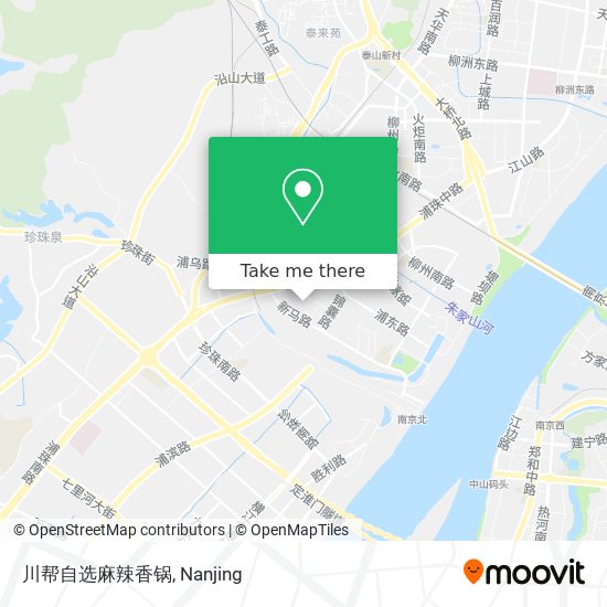 川帮自选麻辣香锅 map