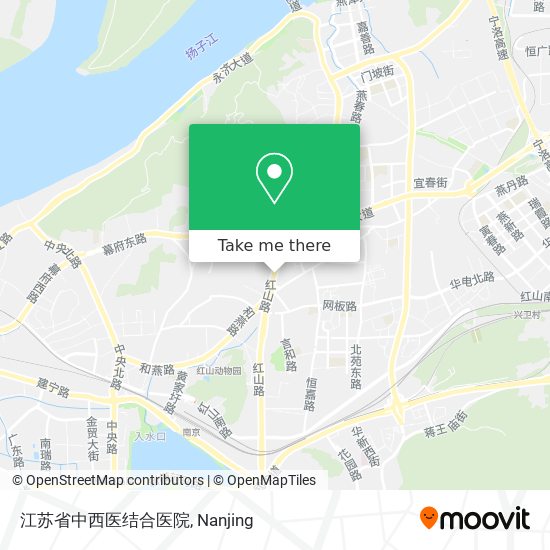 江苏省中西医结合医院 map