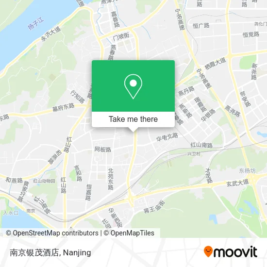 南京银茂酒店 map