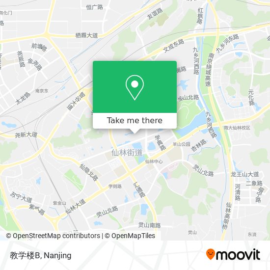 教学楼B map