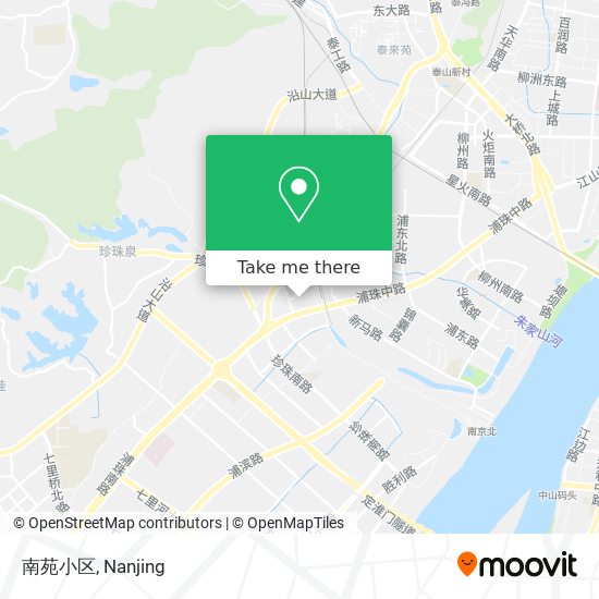 南苑小区 map