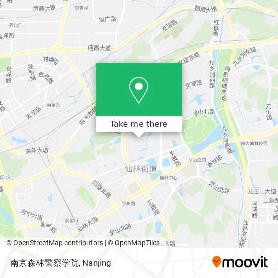 南京森林警察学院 map