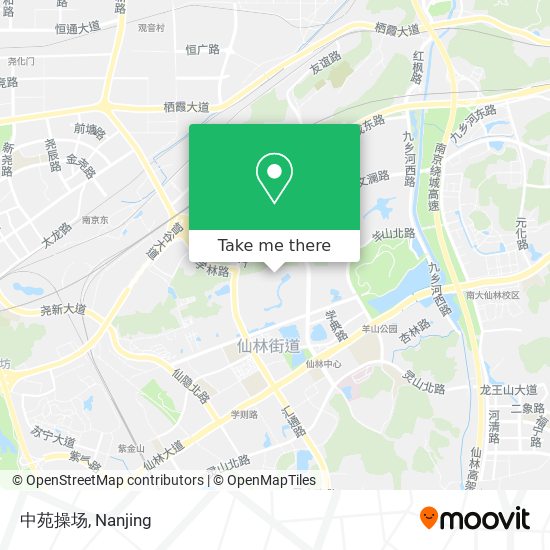 中苑操场 map