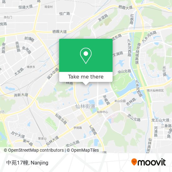 中苑17幢 map