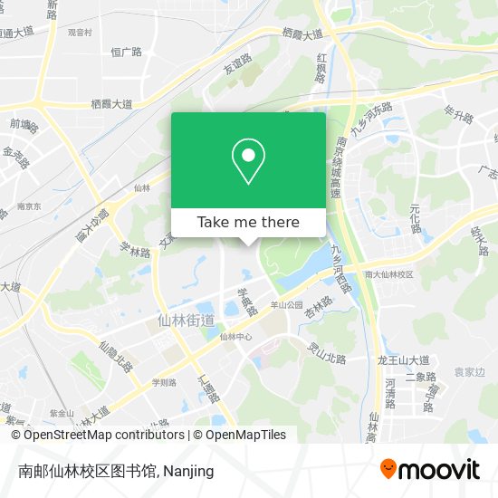 南邮仙林校区图书馆 map
