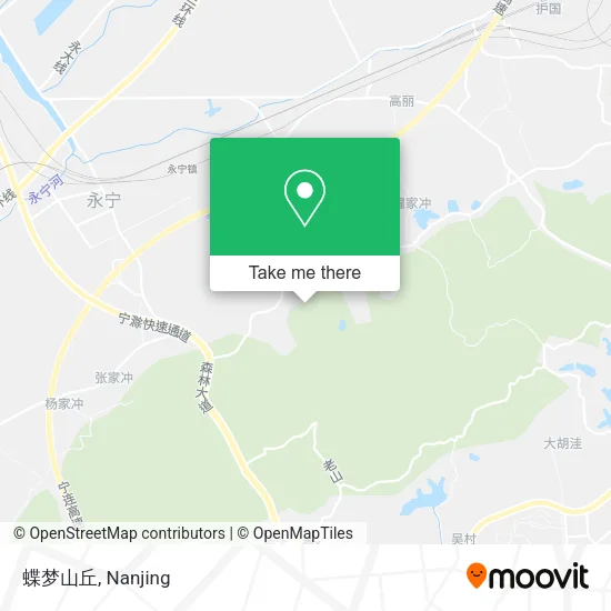 蝶梦山丘 map
