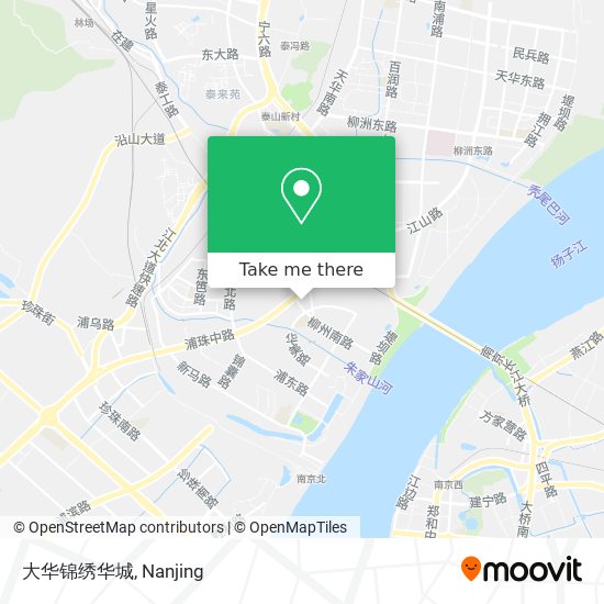 大华锦绣华城 map