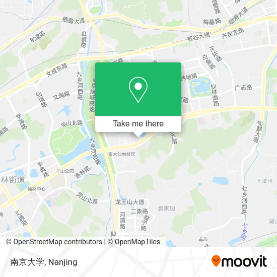 南京大学 map