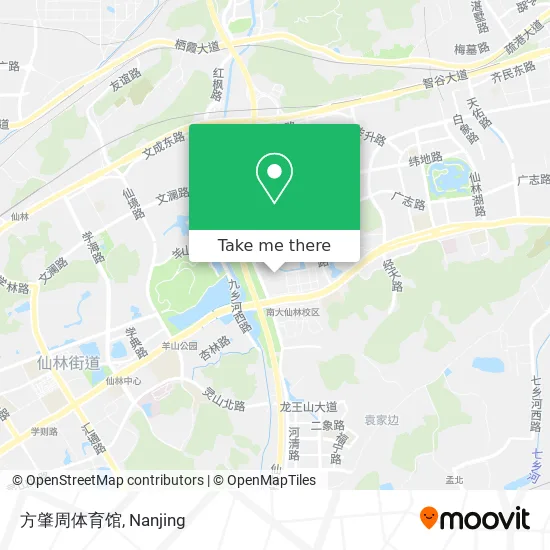 方肇周体育馆 map