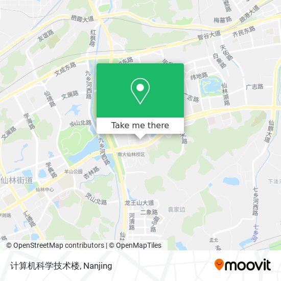 计算机科学技术楼 map