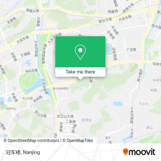 冠军楼 map
