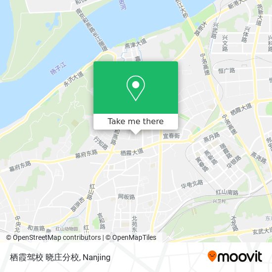 栖霞驾校 晓庄分校 map
