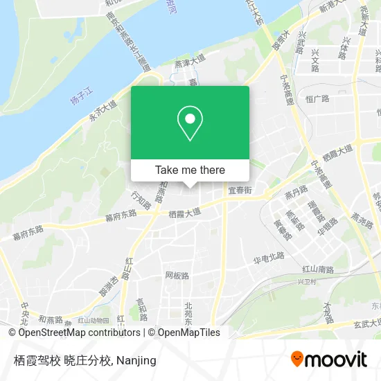 栖霞驾校 晓庄分校 map