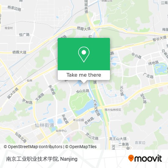 南京工业职业技术学院 map